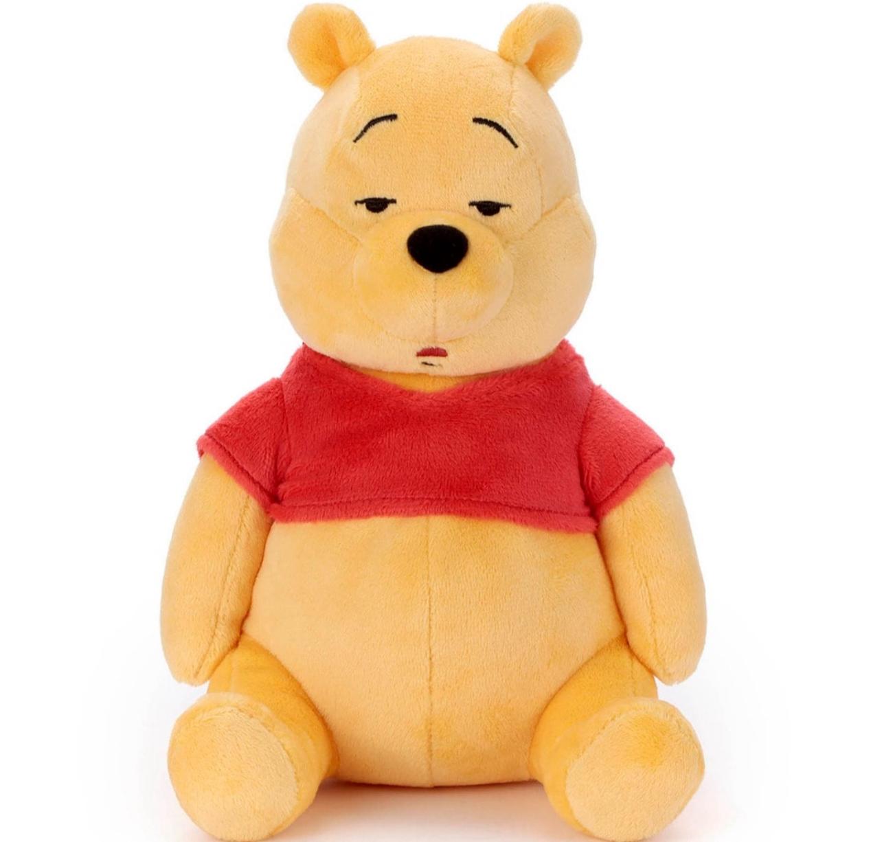 Funny Face Pooh 瞌眼瞓公仔
