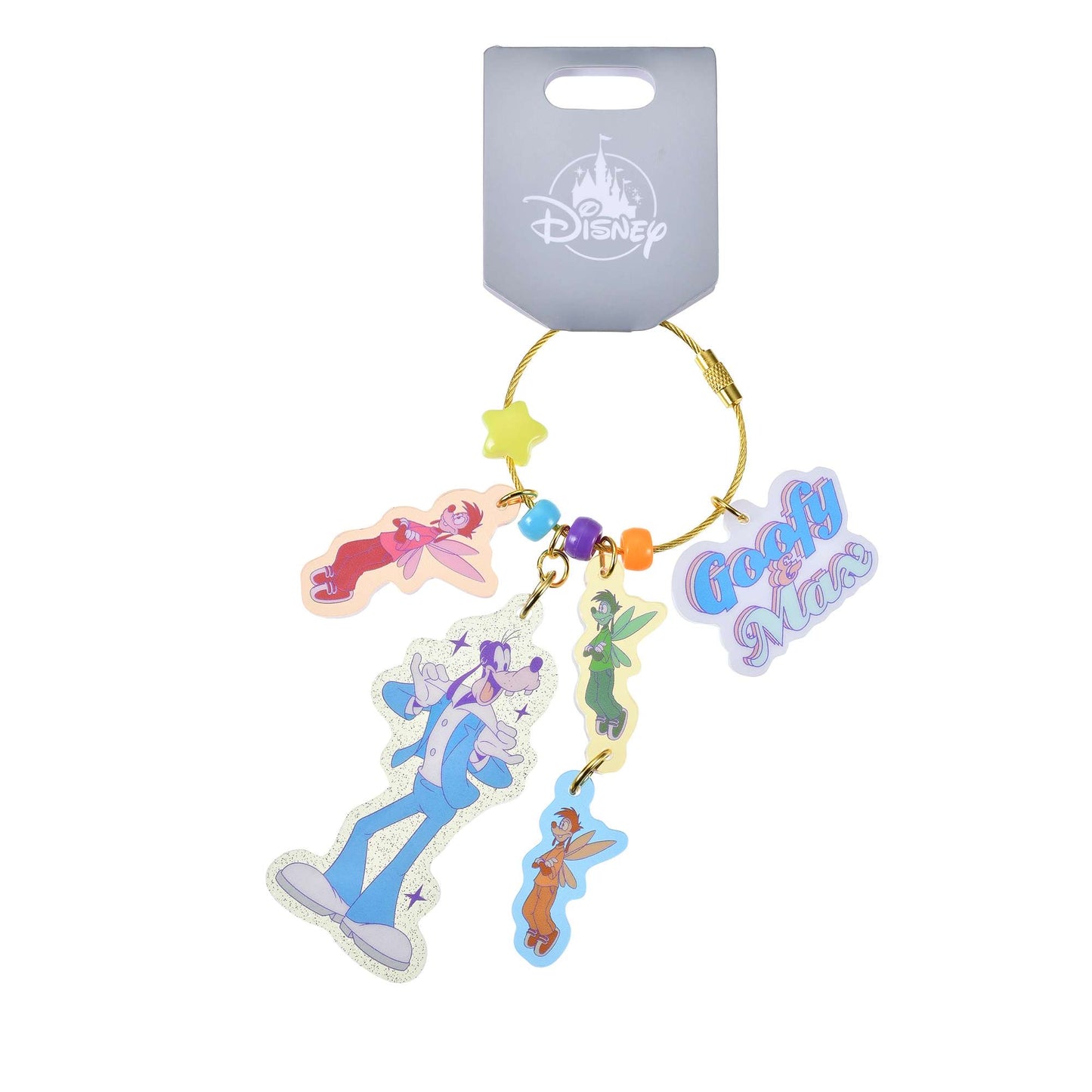 Goofy & Max 4連匙扣 Goofy Birthday