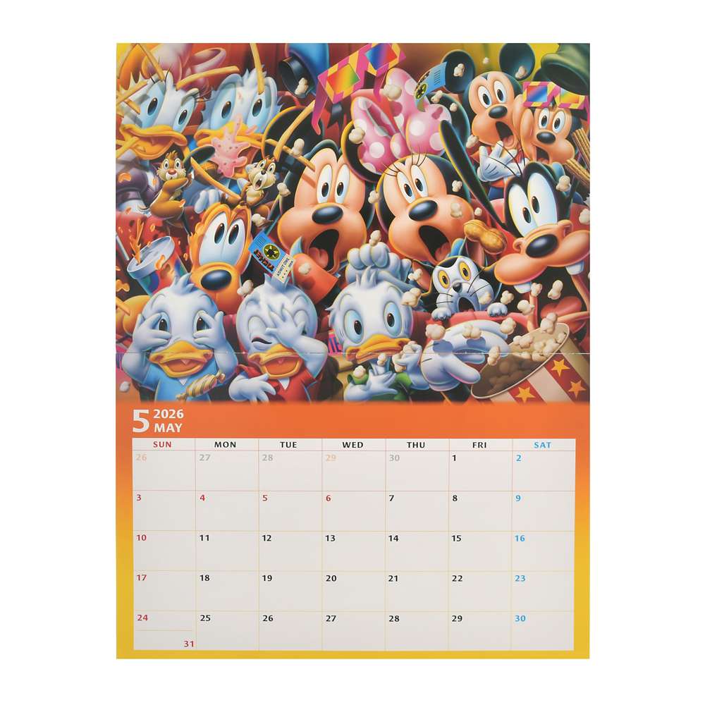 Mickey & Friends 掛牆月曆 CALENDARS & ORGANIZERS 2026
