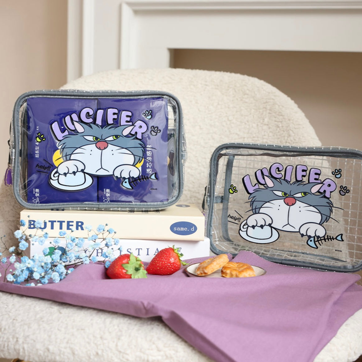 台灣 防水 Pouch Lucifer/ Pooh/ Marie/ Ariel/ Stitch