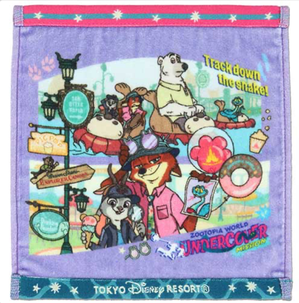 手巾套裝|ZOOTOPIA WORLD UNDERCOVER MISSION