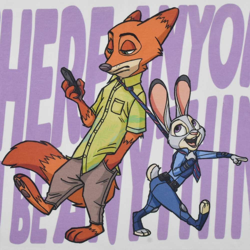 浴巾 - Zootopia Comic Style