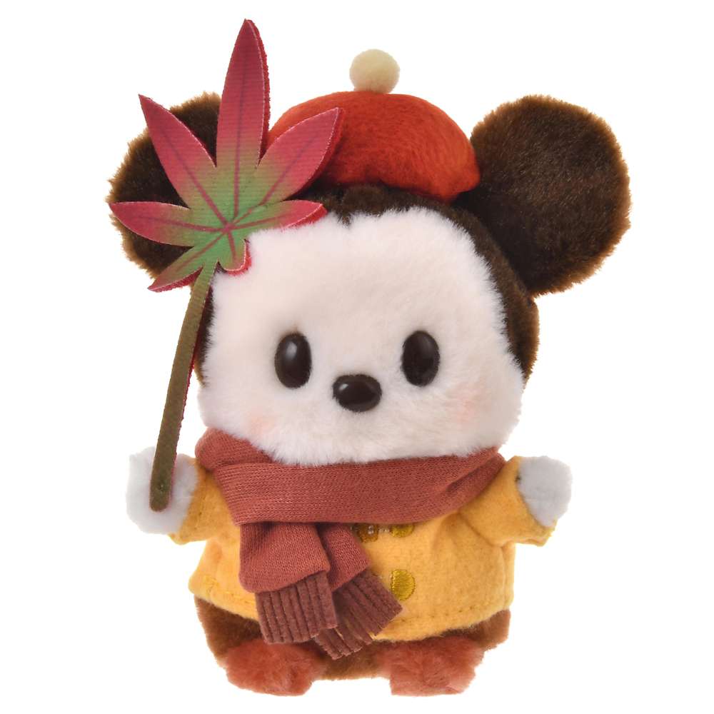 Autumn 紅葉銀杏豆豆眼公仔