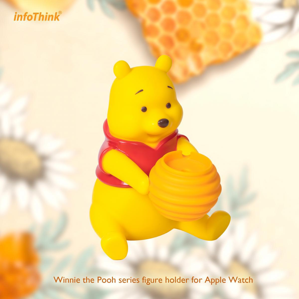 台灣 infoThink 公仔充電座for Apple Watch Chip/ Dale/Donald/ Mickey/ Stitch/ Pooh/ Pooh (聖誕款)