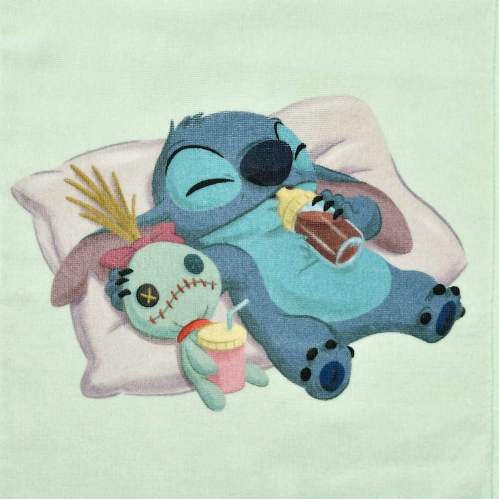 Stitch & 小甘 長毛巾 Disney Stitch Day Collection