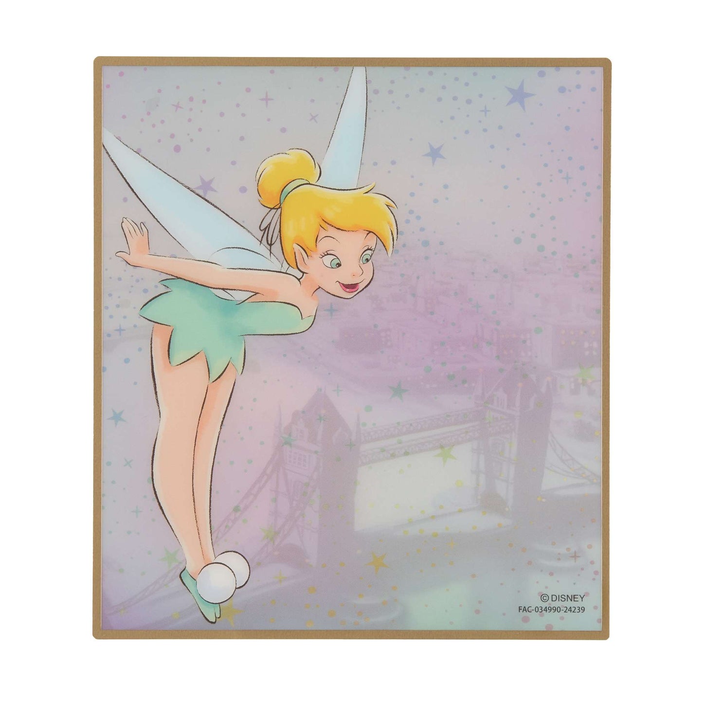 Rapunzel/ Eugene王子/ Elsa/ Anna/ Stitch/ Zootopia/ Mickey/ TinkerBell/ Peter Pan 色紙