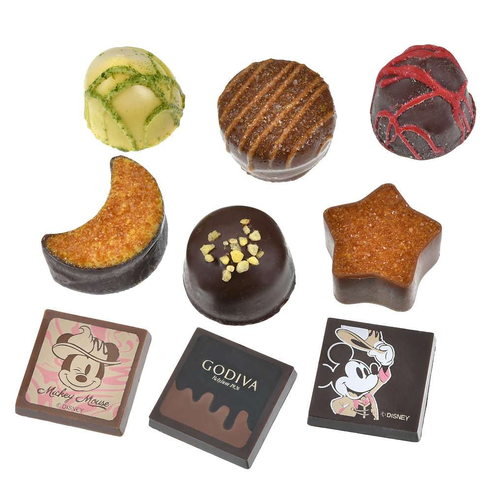 DISNEY VALENTINE GODIVA Mickey 朱古力餅乾禮盒18粒裝