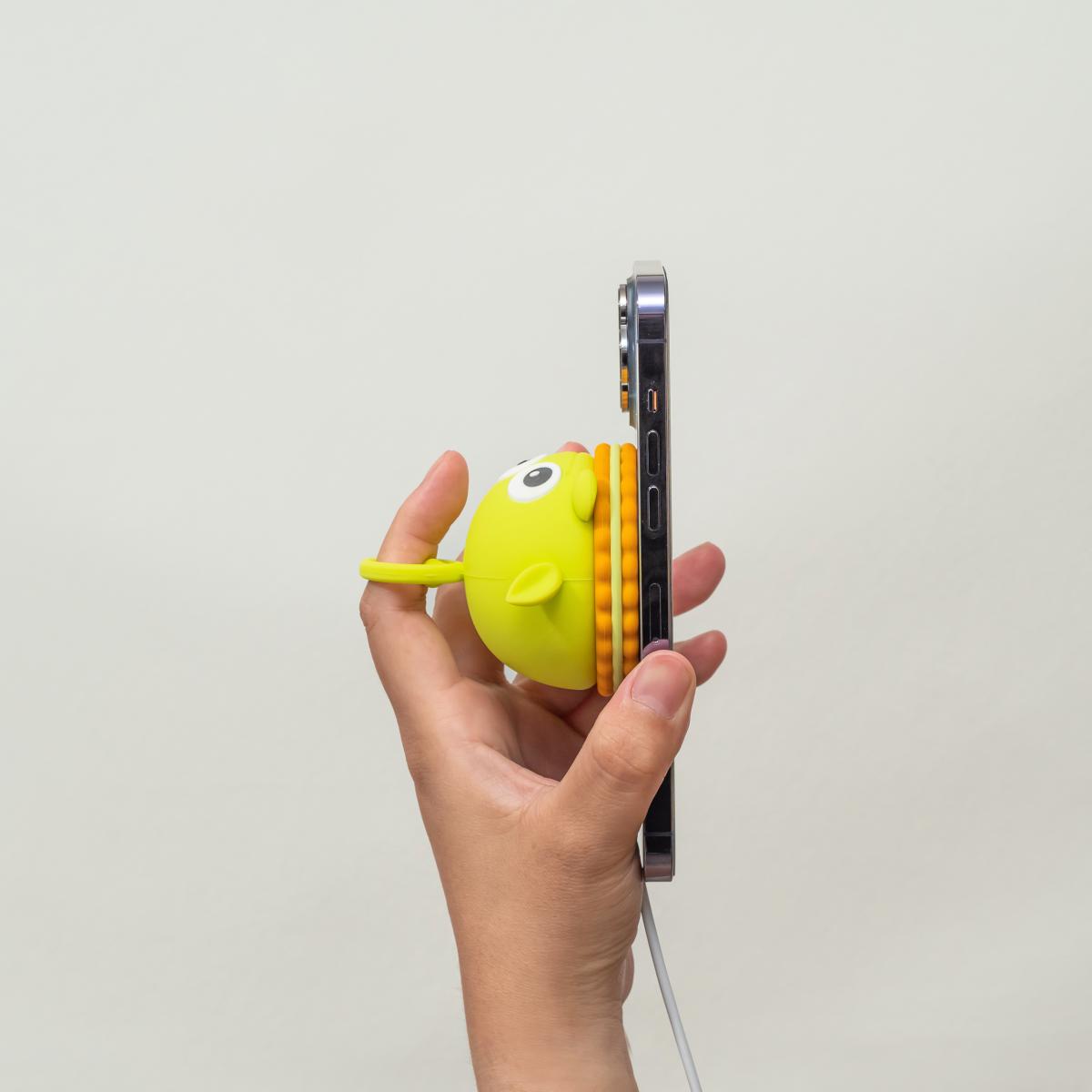 特價 台灣 infoThink Disney系列餅乾造型Magsafe磁吸充電座 三眼仔Alien/ 史迪奇Stitch/ 維尼 Pooh/ 熊抱 Lotso