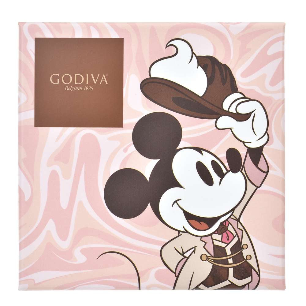 DISNEY VALENTINE GODIVA Mickey 公仔連朱古力禮盒