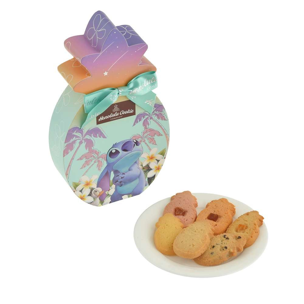 盒裝連曲奇 【Honolulu Cookie Company】Disney Stitch Day Collection