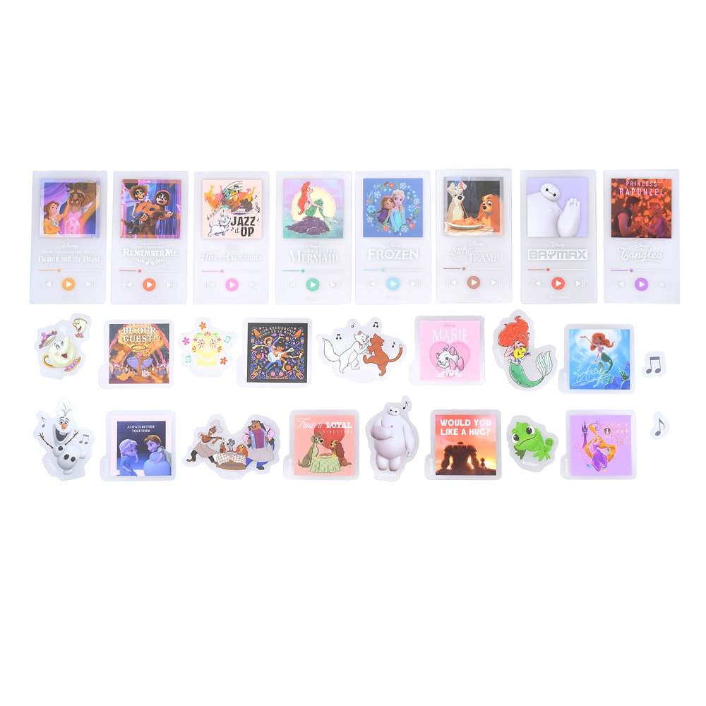 公主集合/ 雜錦款/ Baymax 大貼紙套裝 Sticker Collection