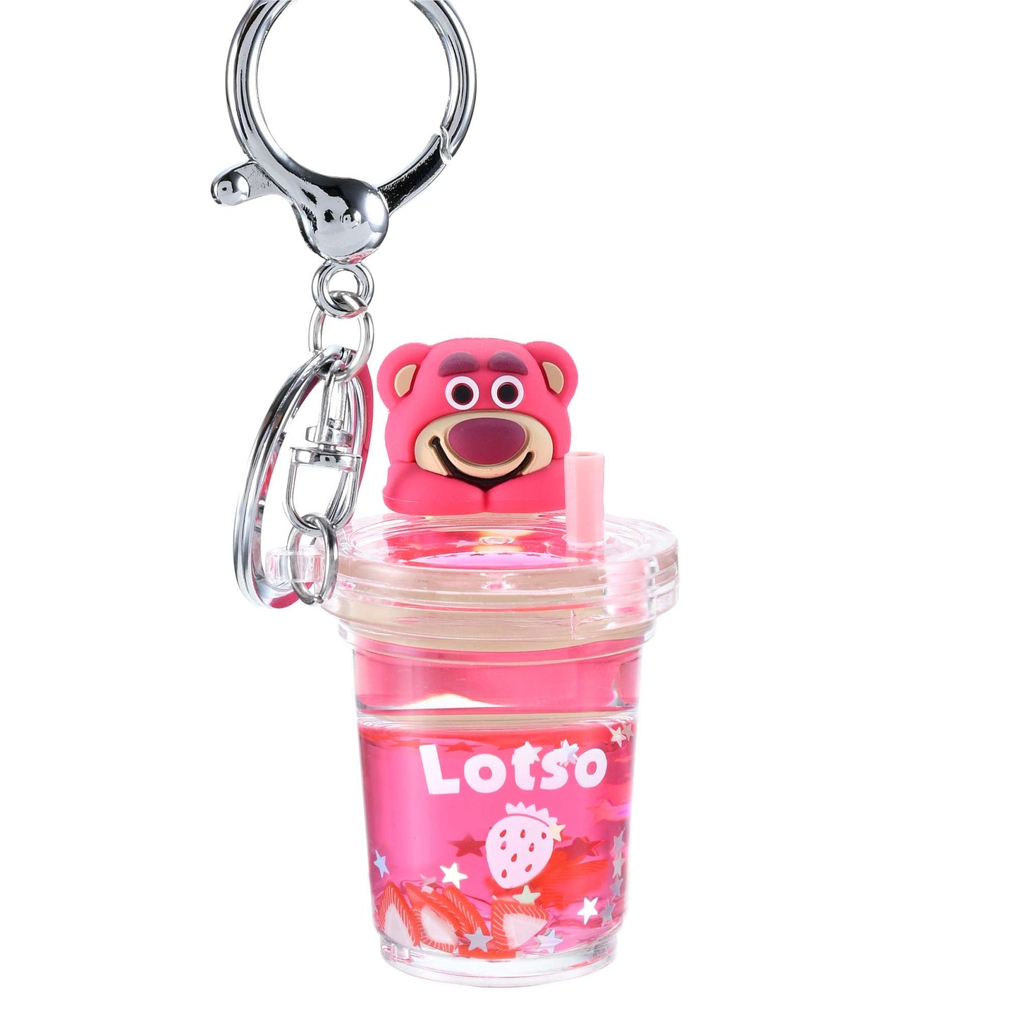 流沙匙扣 三眼仔/ Lotso/ Baymax/ Stitch