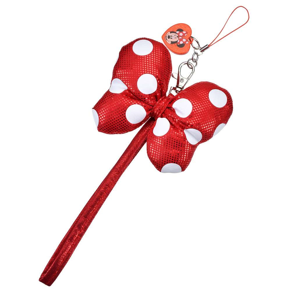 Minnie 多用途掛繩匙扣 Minnie Dot Ribbon