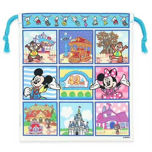 雙面索袋 - Disney 樂園 43 RD ANNIVERSARY