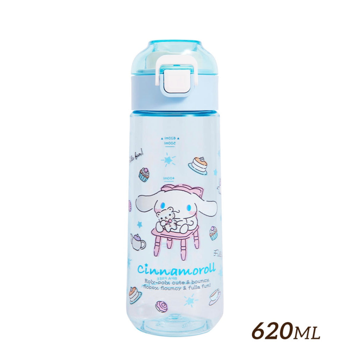 台灣 玉桂狗 彈蓋水樽 620ml