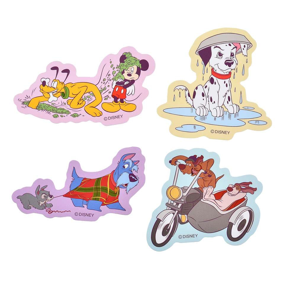 Jack/ Disney Dog/ Disney女孩 驚恐樣子/ Disney 奸人動物 - Sticker Set