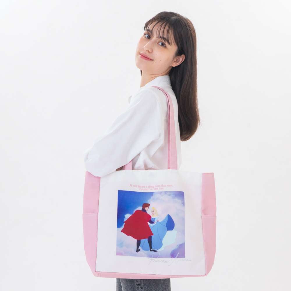 Rapunzel/ Cinderella/ Aurora/ Aladdin Tote Bag