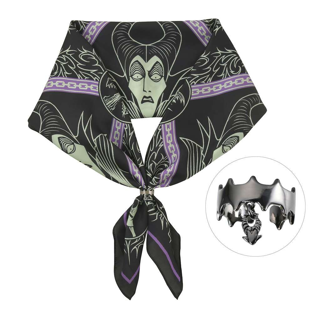 黑魔后/ Ursula/ Hades 絲巾套裝 - Disney Store Halloween Villians 2025