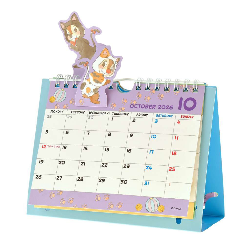 Chip & Dale 座枱月曆 CALENDARS & ORGANIZERS 2026