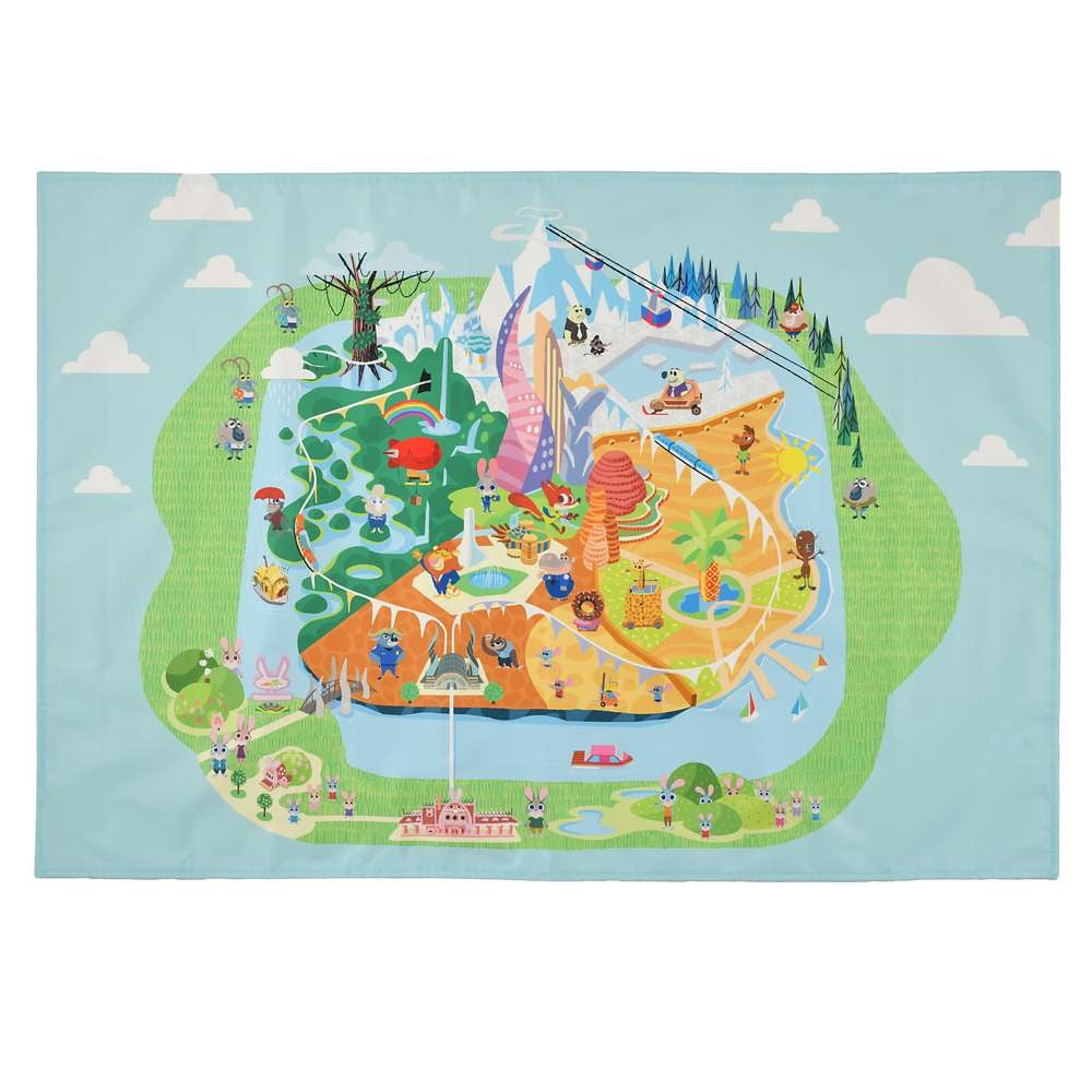 Peter Pan/ Zootopia/ Pooh/ Ariel 摺疊野餐墊(S) COMPACT PICNIC SHEET