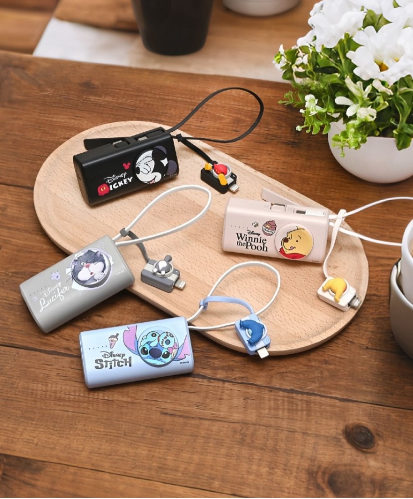 台灣 InfoThink Lucifer/ Mickey / Stitch/ Pooh 快速充電器