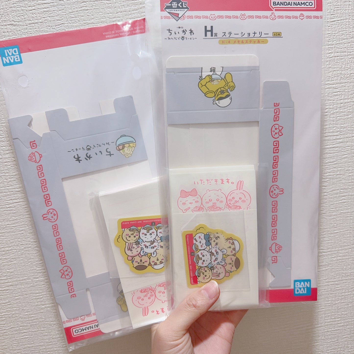 現貨 Chiikawa 小可愛 吉伊卡哇 郎拉麵一番賞 E賞 F賞 G賞 H賞 水杯/ 手巾/ 杯墊/ 掛飾/ File/ Memo ちいかわ 2月到貨