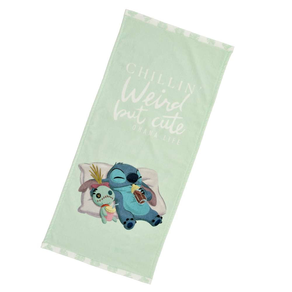 Stitch & 小甘 長毛巾 Disney Stitch Day Collection