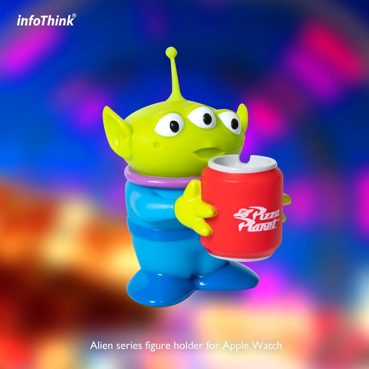 台灣 infoThink 公仔充電座for Apple Watch 三眼仔/ Hamm/ Rex/ Lotso