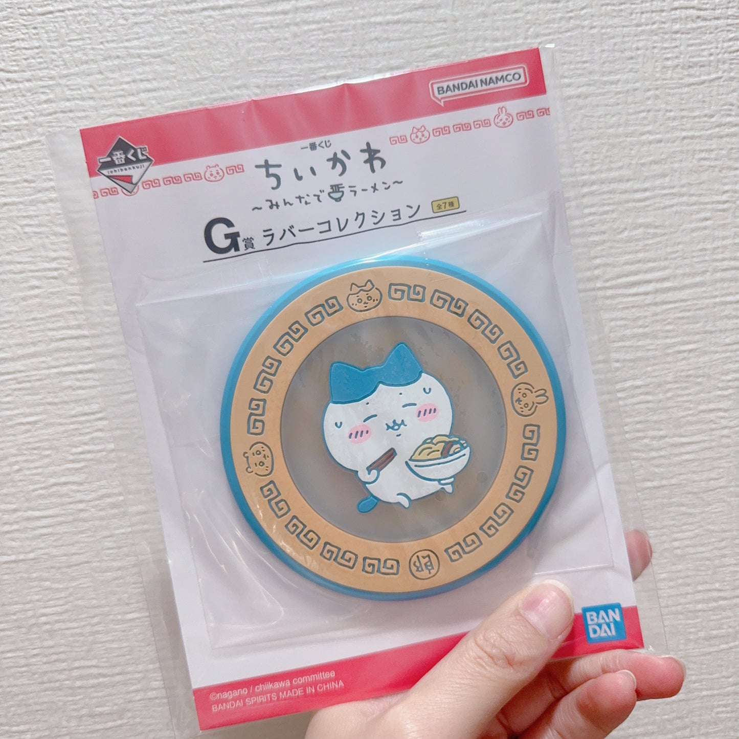 現貨 Chiikawa 小可愛 吉伊卡哇 郎拉麵一番賞 E賞 F賞 G賞 H賞 水杯/ 手巾/ 杯墊/ 掛飾/ File/ Memo ちいかわ 2月到貨