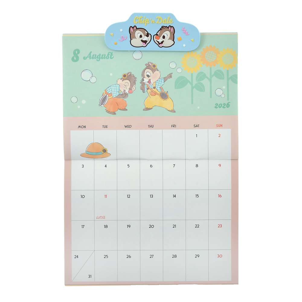 Chip & Dale 掛牆月曆連磁石夾仔 CALENDARS & ORGANIZERS 2026