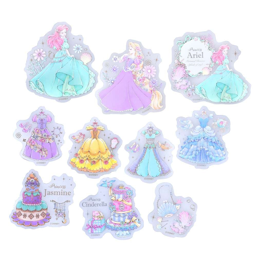 公主集合/ 雜錦款/ Baymax 大貼紙套裝 Sticker Collection