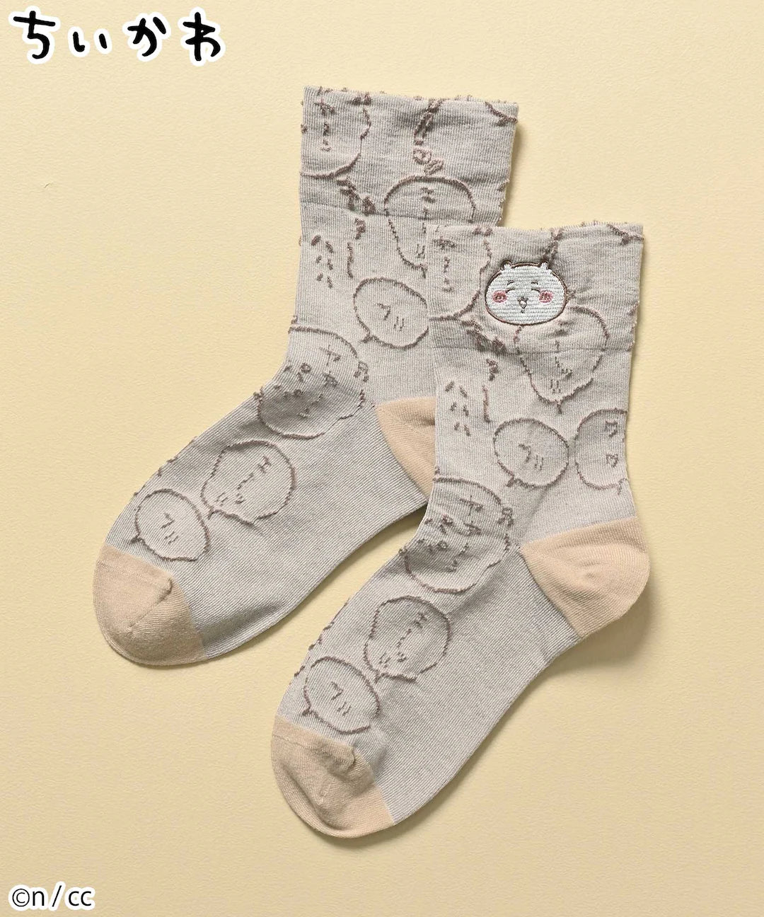 Chiikawa 小可愛 刺繡襪 ちいかわ