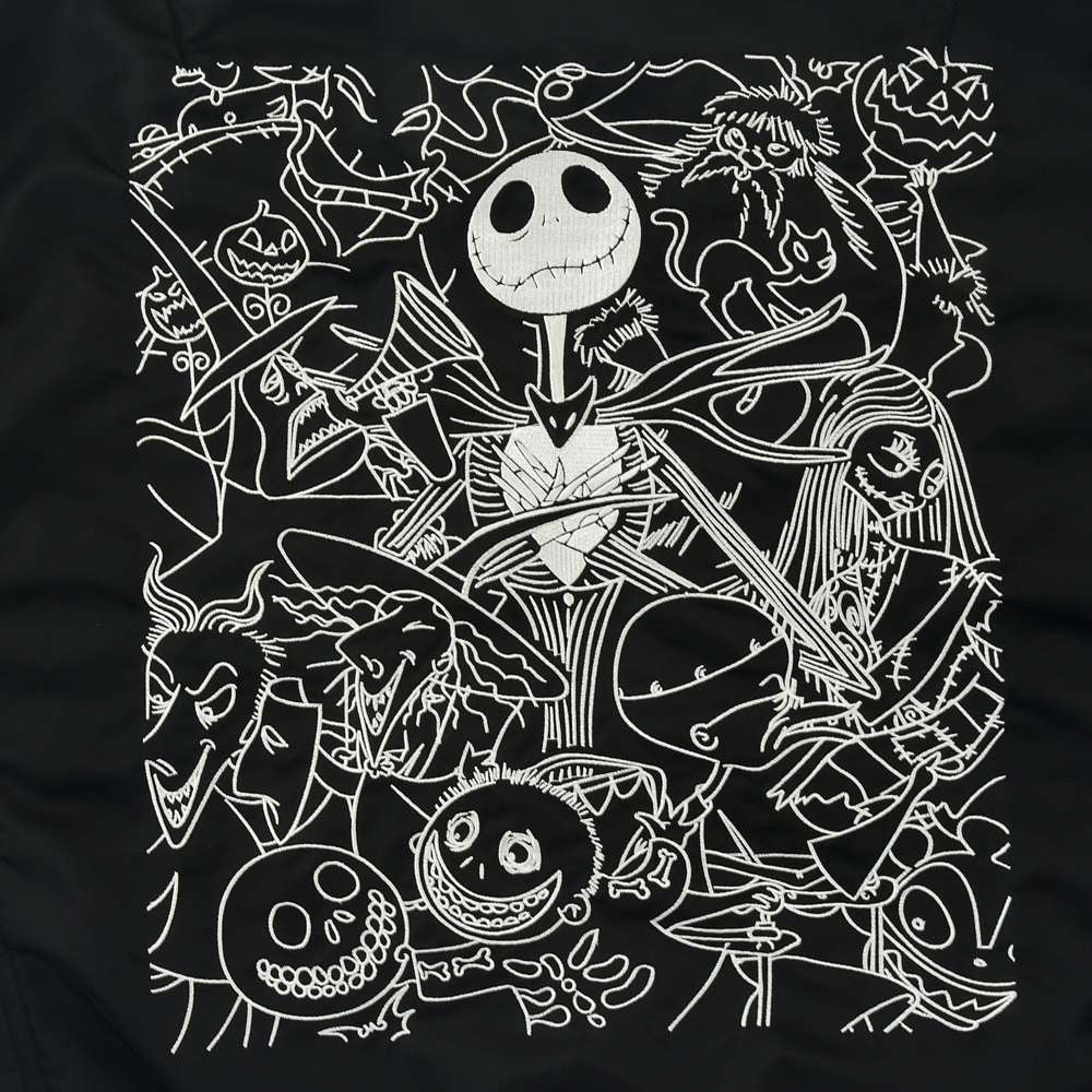 MA-1外套 - TIM BURTON'S THE NIGHTMARE BEFORE CHRISTMAS
