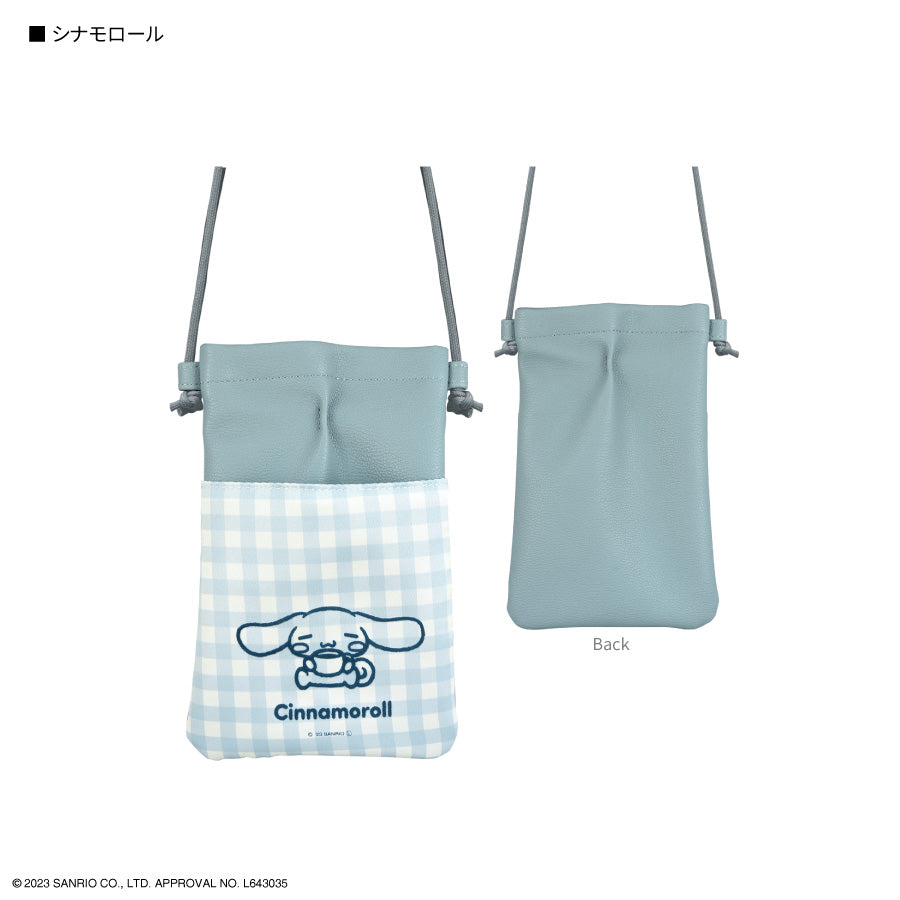 Sanrio IIIIpocket 多用途電話斜孭袋 Melody/ Kuromi/ Cinnamoroll/ PC狗