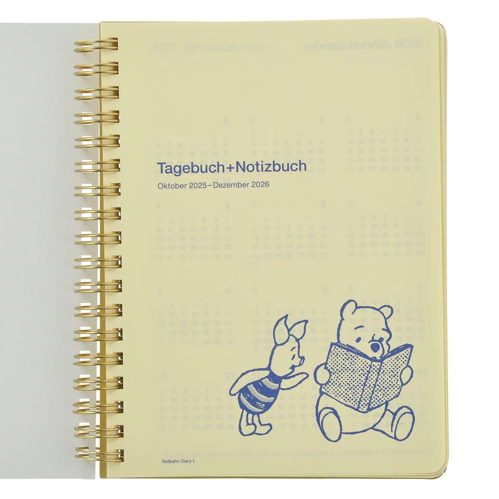 Pooh Rollbahn Schedule Book CALENDARS & ORGANIZERS 2026