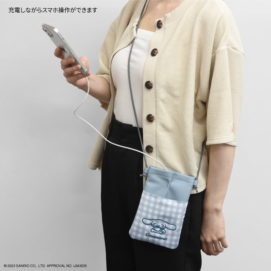 Sanrio IIIIpocket 多用途電話斜孭袋 Melody/ Kuromi/ Cinnamoroll/ PC狗
