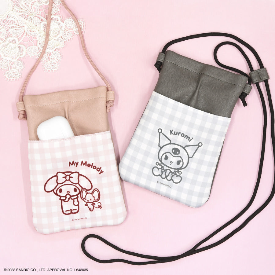 Sanrio IIIIpocket 多用途電話斜孭袋 Melody/ Kuromi/ Cinnamoroll/ PC狗