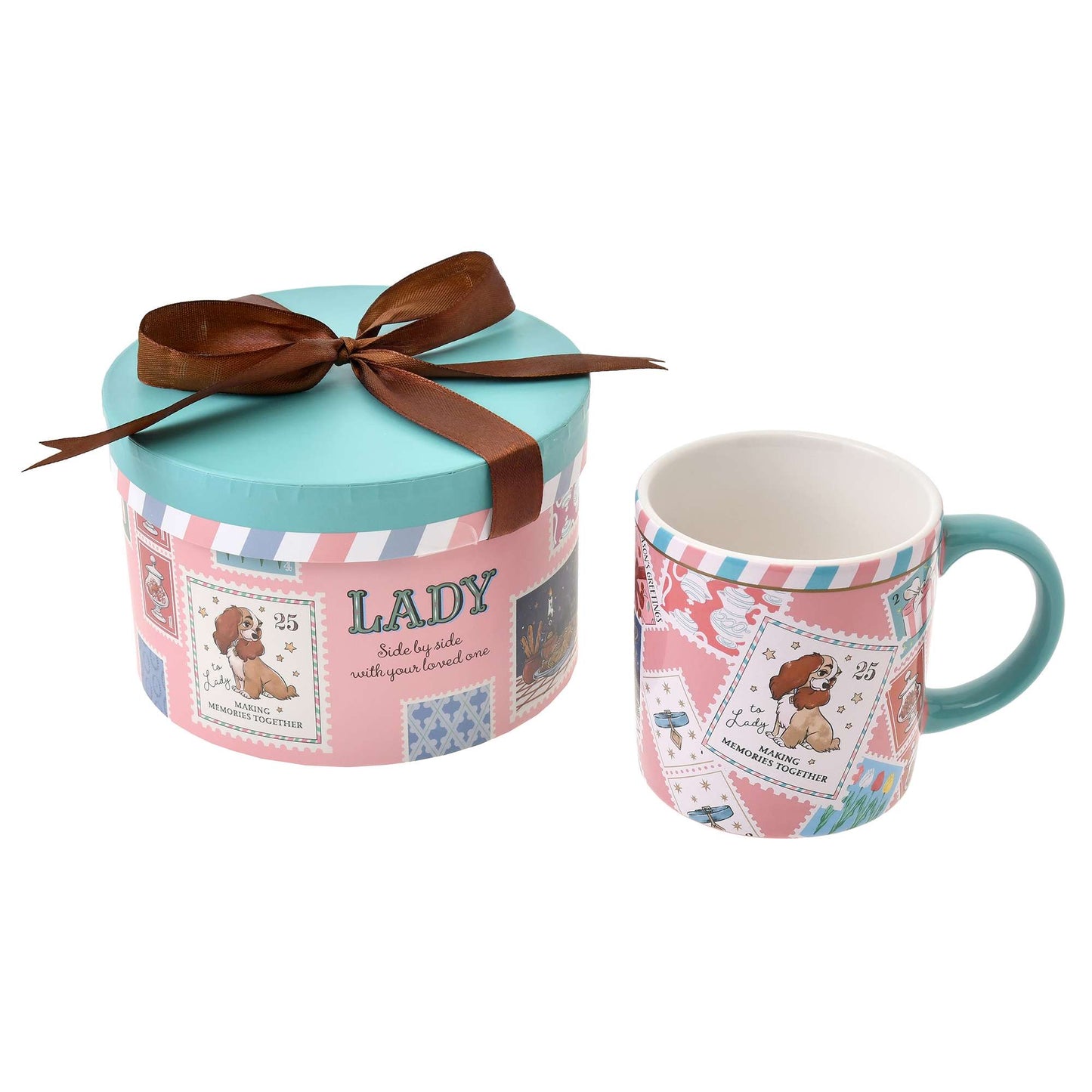 DISNEY CHRISTMAS HOLIDAY SEASON COLLECTION Stitch/ Lady/ Ms bunny 陶瓷杯