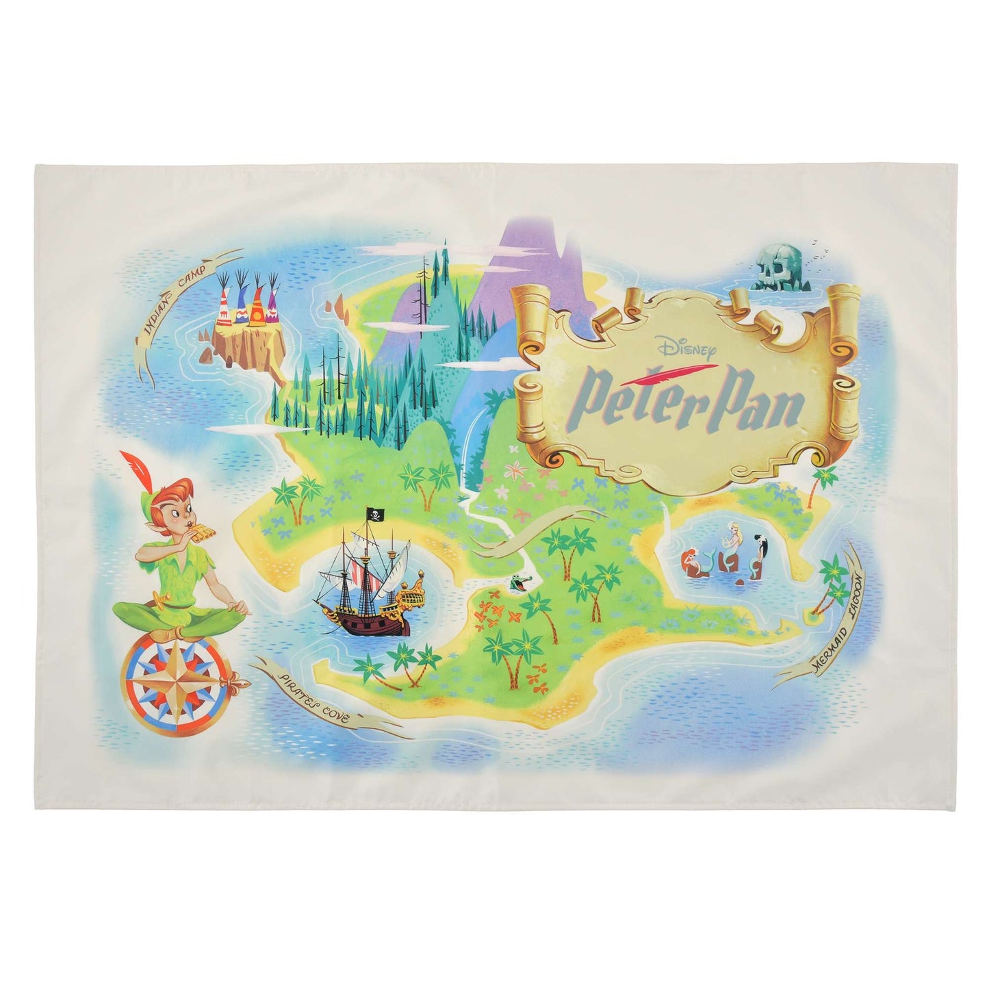 Peter Pan/ Zootopia/ Pooh/ Ariel 摺疊野餐墊(S) COMPACT PICNIC SHEET
