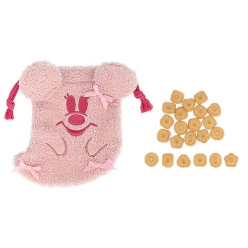 鬼鬼Minnie 公仔索袋連餅乾 (粉紅) - Disney Halloween 2025