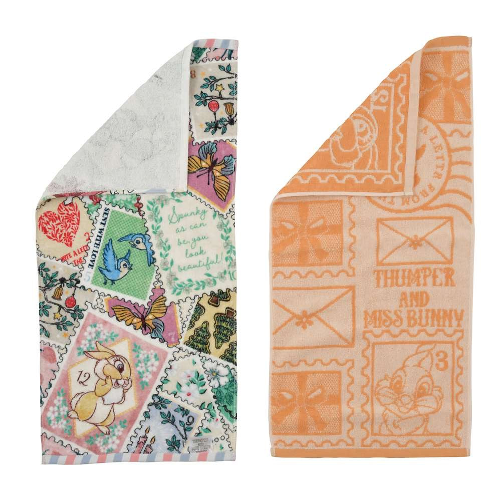 DISNEY CHRISTMAS HOLIDAY SEASON COLLECTION Stitch/ Lady/ Ms bunny 長毛巾Set