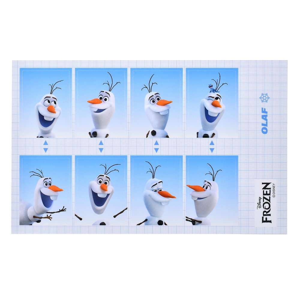 Marie/ Olaf/ Pluto 證件相貼紙 Sticker Collection