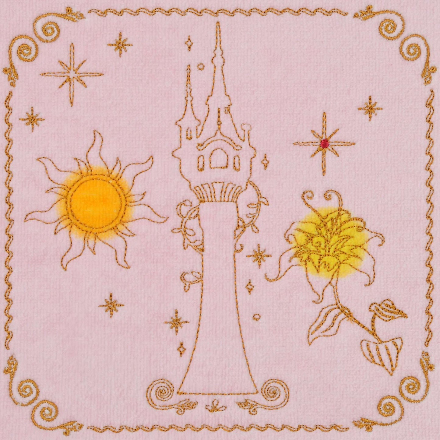 手巾仔 Ariel/ Jasmine/ Rapunzel/ Belle