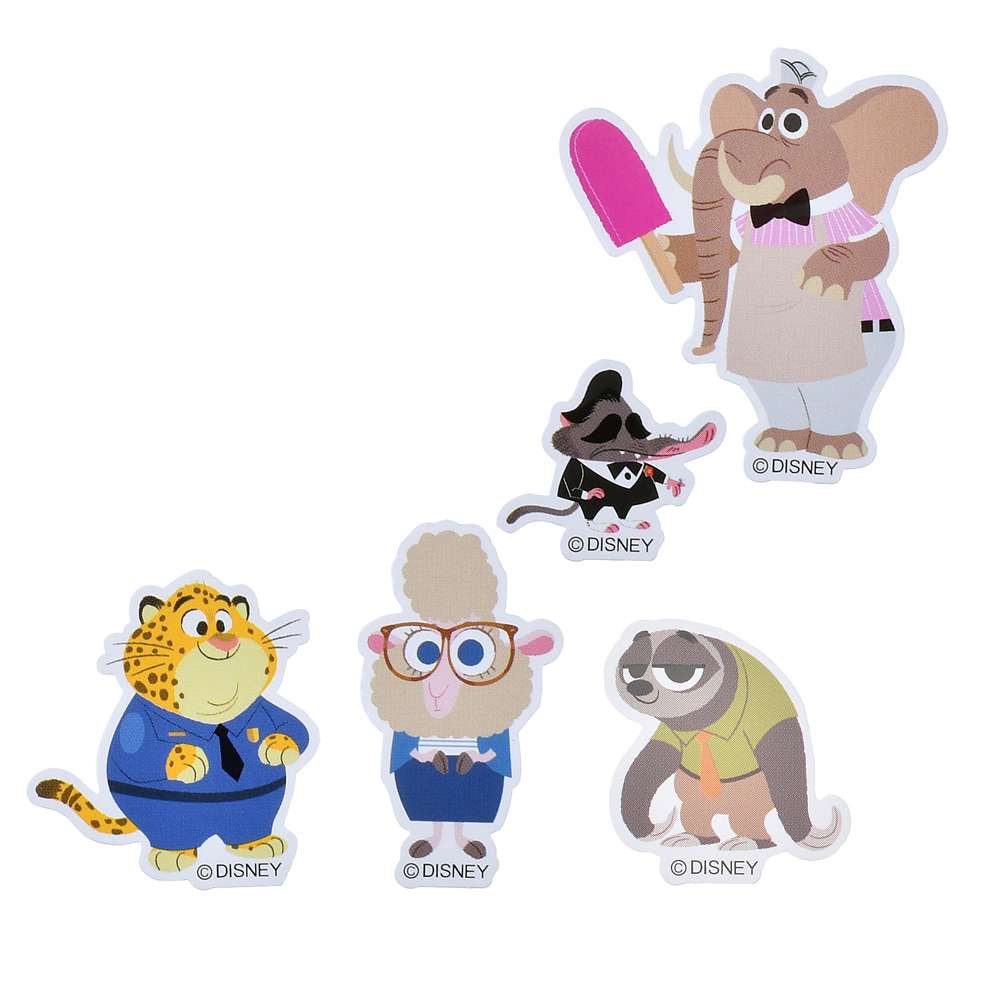 Zootopia/ 101斑點狗 & Lady 貼紙Set