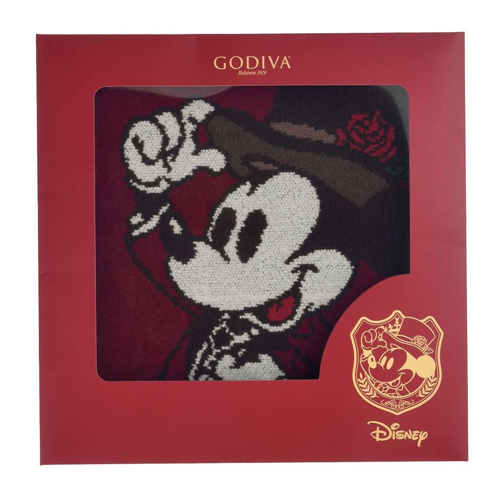 Godiva Mickey手巾仔 Disney Valentine 2025 CHOCOLATE