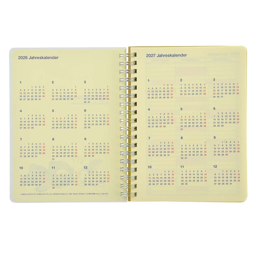 Stitch Rollbahn Schedule Book CALENDARS & ORGANIZERS 2026