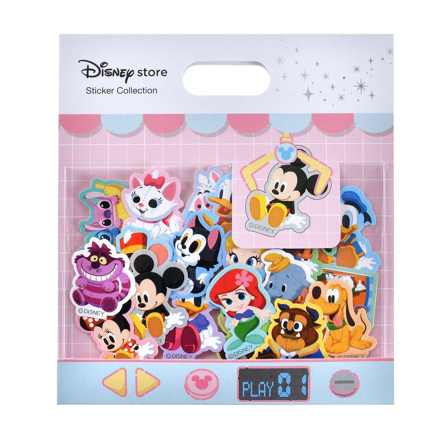貼紙Set Disney角色/ Toy Story/ 三眼仔/ Stitch