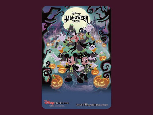 Mickey & Friends 紀念車票 - Disney Halloween 2025