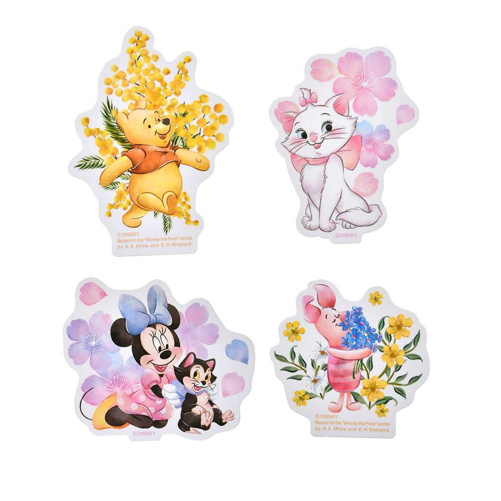 Pooh & Marie/ Stitch/ Stitch & 大眼仔/ Chip & Dale - Sticker Set