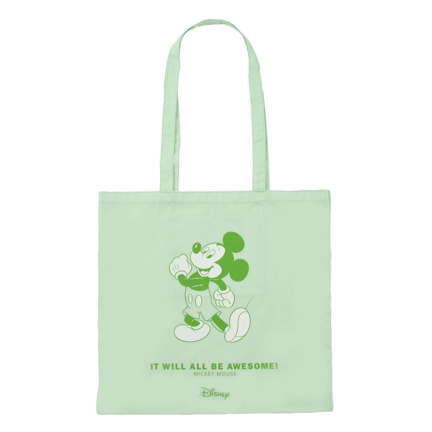 粉紅色/粉藍色/ 粉綠色/ 粉黃色/ 粉紫色/ 灰色 Mickey Tote Bag